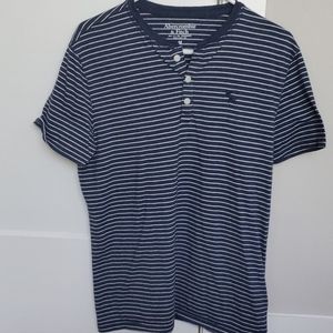 Abercrombie & Fitch Shirt. Quarter Button Down Tee